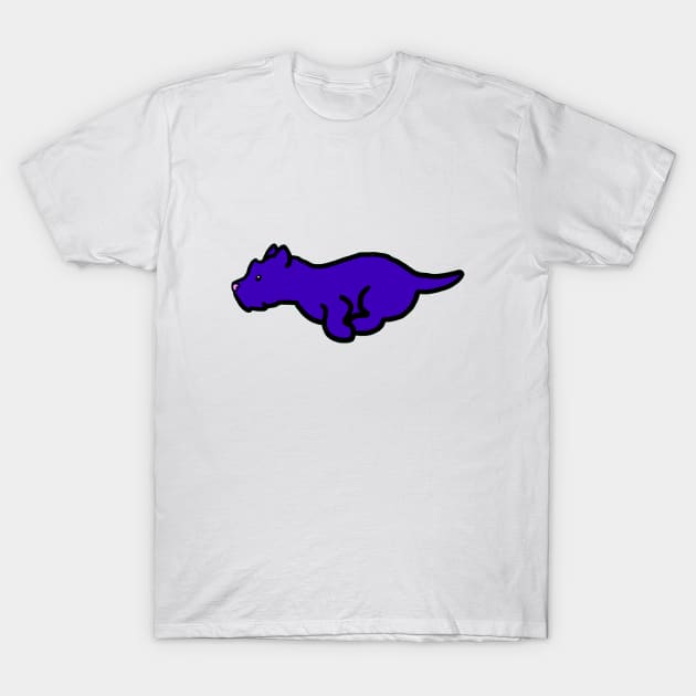 Running Dog T-Shirt by KBMorgan
